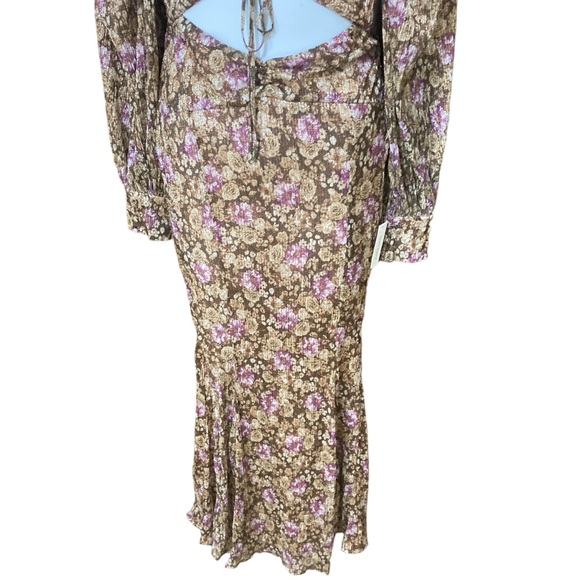 For Love and Lemons Wynne Maxi Dress Size Medium - Picture 9 of 11